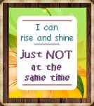 (image for) Rise & Shine